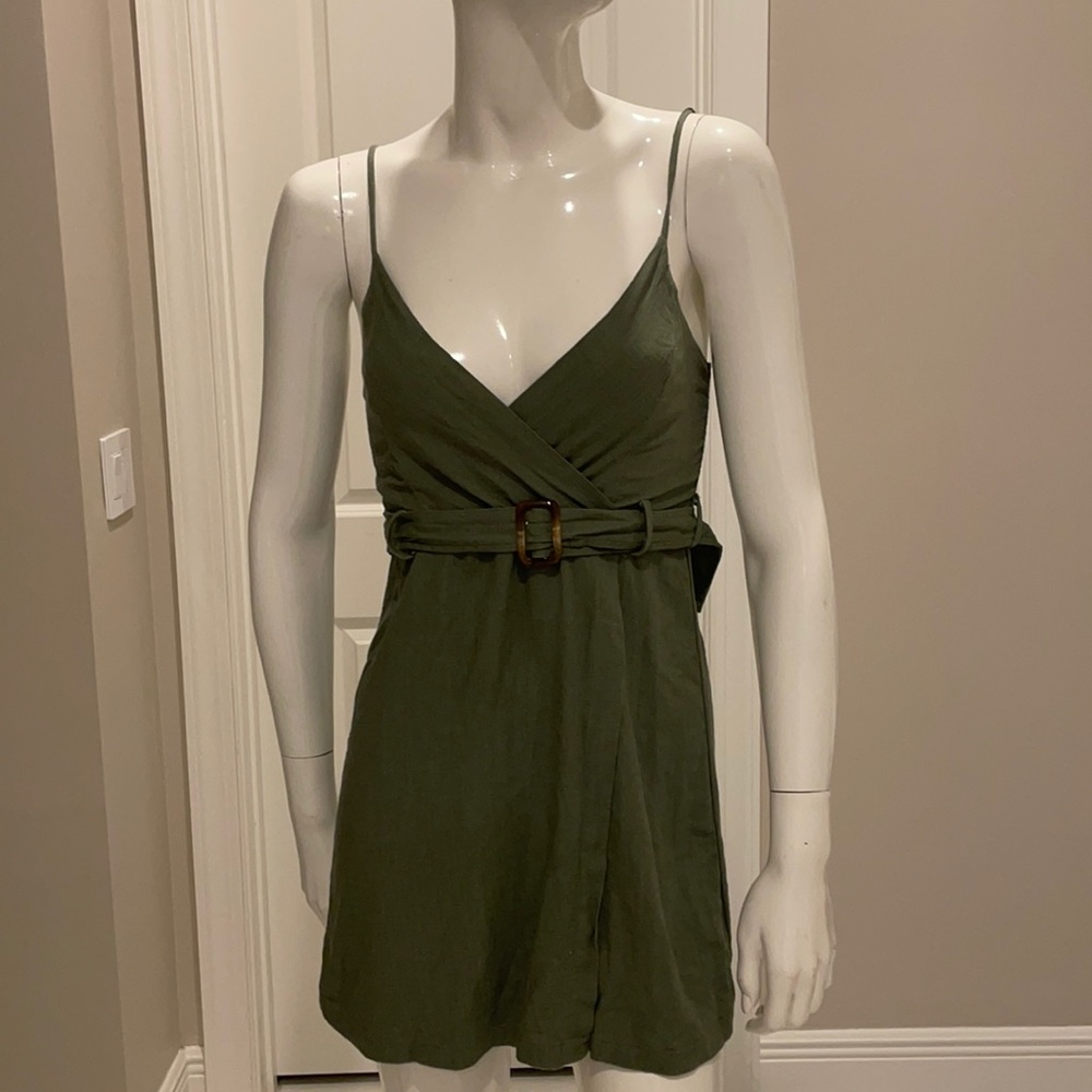 L.A Hearts Dark Green Dress